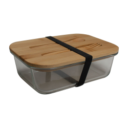 EC-2BOBENTO2ACC Lot de 2 lunch box en verre, BO BYO EC-2BOBENTO2ACC Lot de 2 lunch box en verre, BO BYO