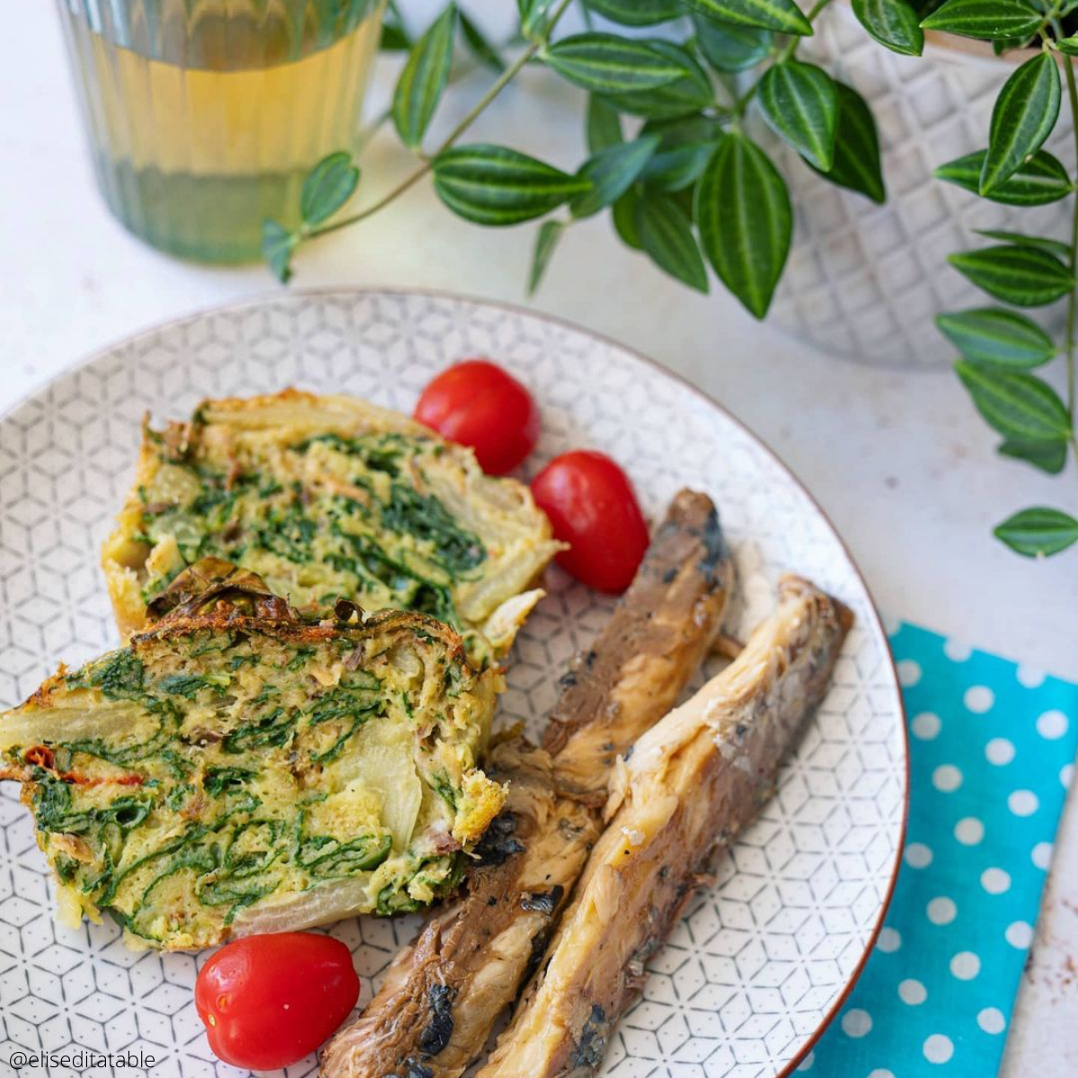 EC-SLOSERV18 Service d'assiettes et bols 18 pièces, SLOW