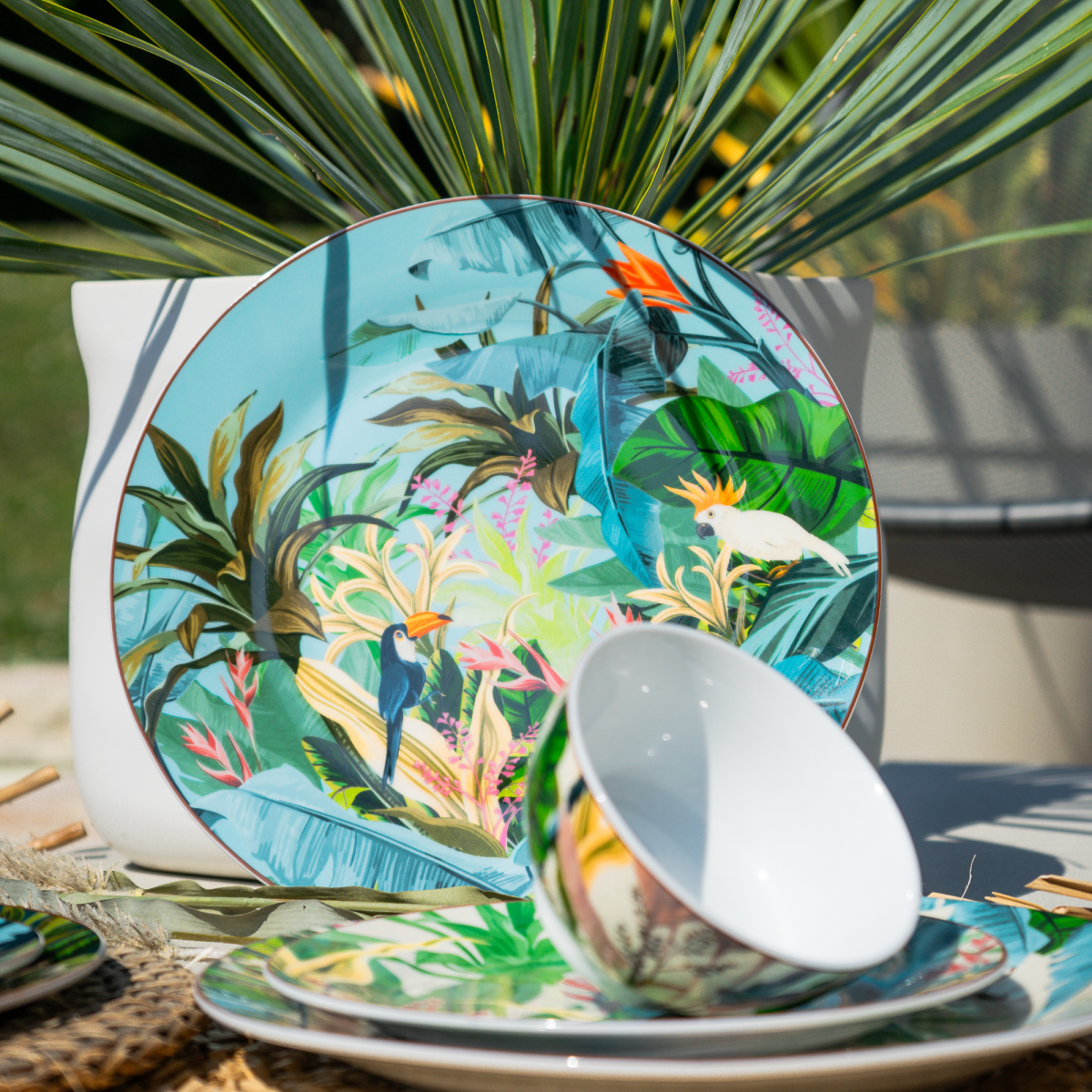 EC-BOR6BOL11 Lot de 6 petits bols, BORNEO