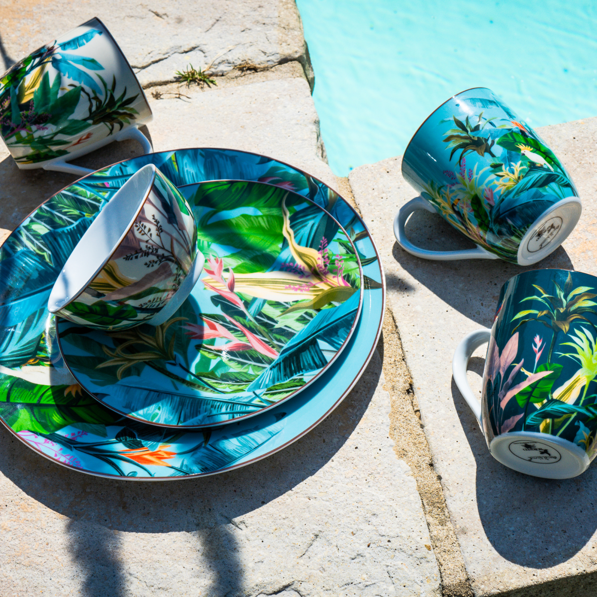 EC-BOR6MUG Lot de 6 mugs, BORNEO