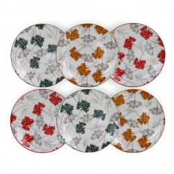 EC-COT6ASPM Lot de 6 assiettes à dessert, COTTAGE. EC-COT6ASPM Lot de 6 assiettes à dessert, COTTAGE.