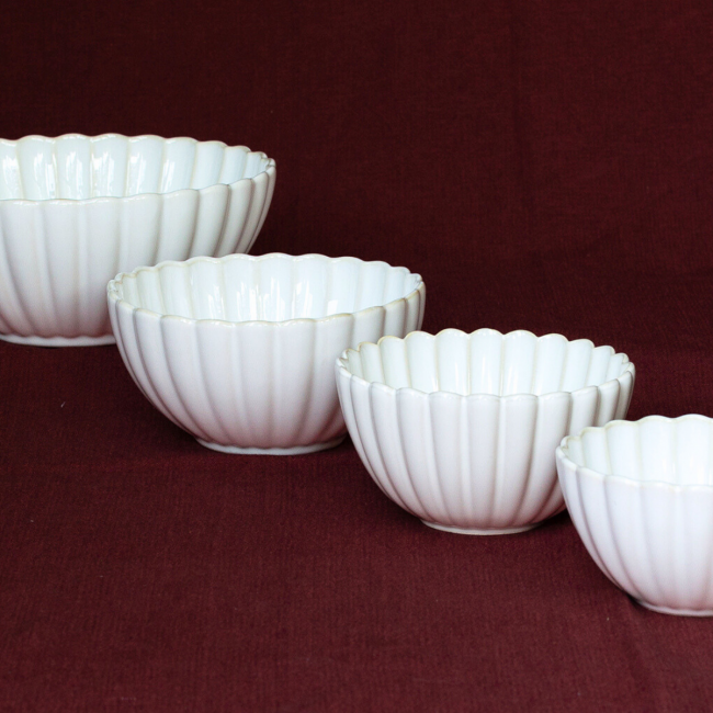 EC-COQSAL Saladier en porcelaine, COQUILLAGE EC-COQSAL Saladier en porcelaine, COQUILLAGE