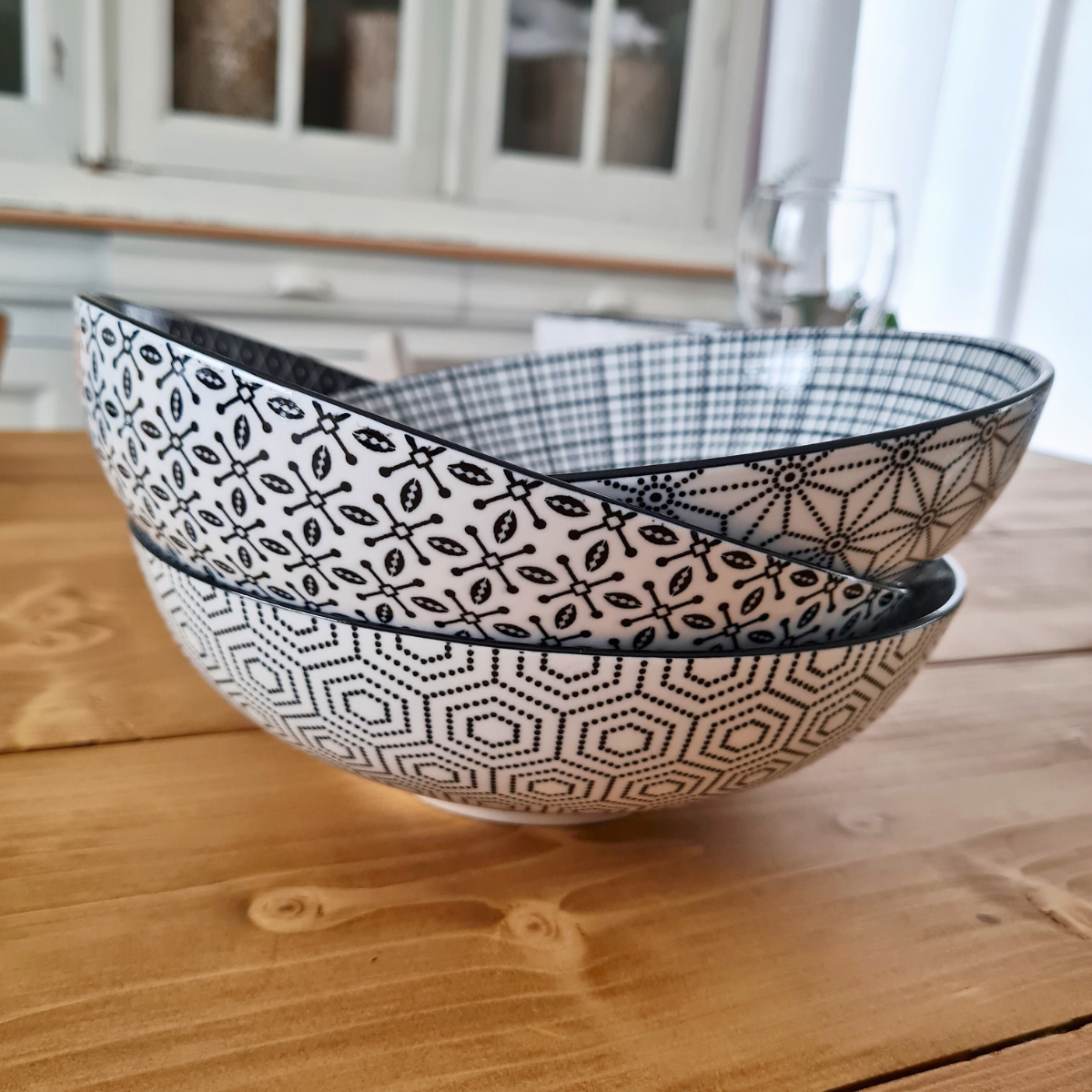 EC-6KOASCR21 Lot de 6 assiettes creuses, KOMAE