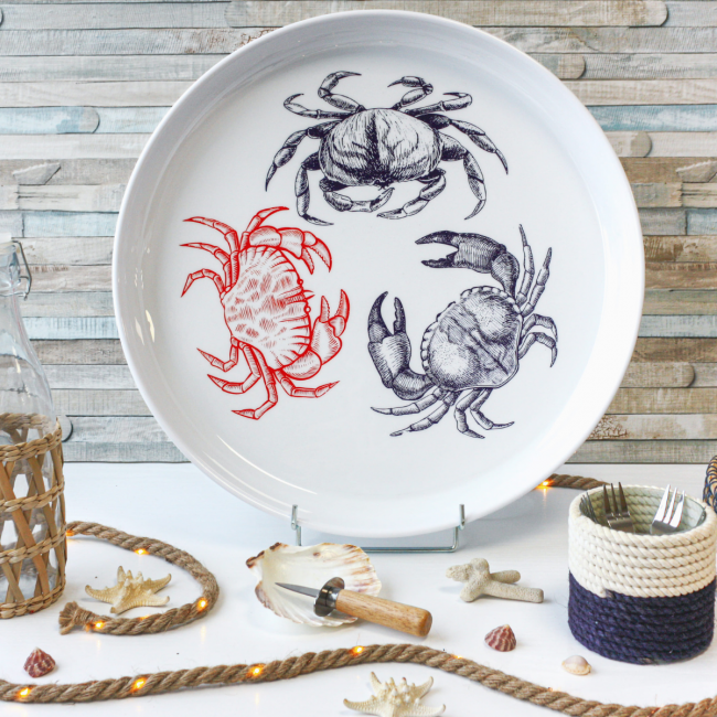 EC-ECAPLATORDG1 Grand plateau de fruits de mer, design 2, L'ECAILLER EC-ECAPLATORDG1 Grand plateau de fruits de mer, design 2, L'ECAILLER