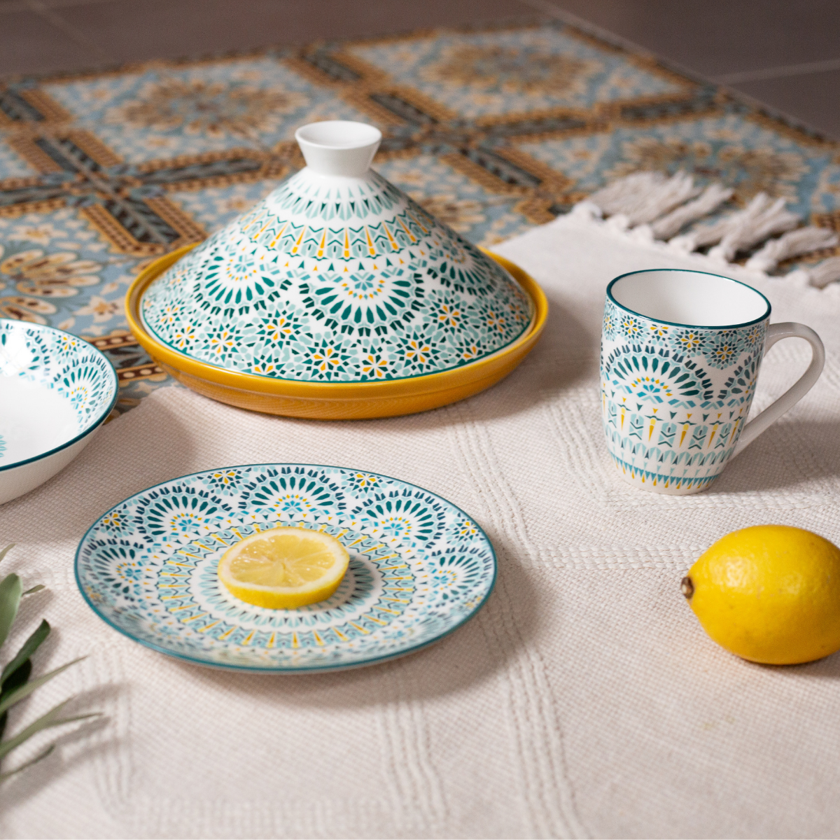 EC-MAND6MUG, Lot de 6 mug, MANDALA