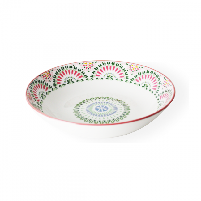 EC-MAND6ASCR, Lot de 6 Assiettes creuses, MANDALA EC-MAND6ASCR, Lot de 6 Assiettes creuses, MANDALA