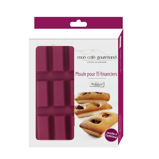 EC-CAFFIN15 Moule 15 mini financiers EC-CAFFIN15 Moule 15 mini financiers