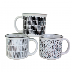 EC-6YUMAXMUG Lot de 6 maxi mug, Yucatan EC-6YUMAXMUG Lot de 6 maxi mug, Yucatan