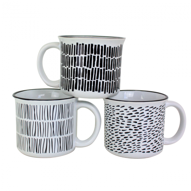 EC-6YUMAXMUG Lot de 6 maxi mug, Yucatan EC-6YUMAXMUG Lot de 6 maxi mug, Yucatan