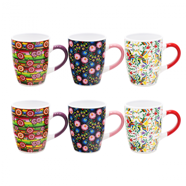 EC-6MUCHMUG Lot de 6 mugs, MUCHACHA EC-6MUCHMUG Lot de 6 mugs, MUCHACHA