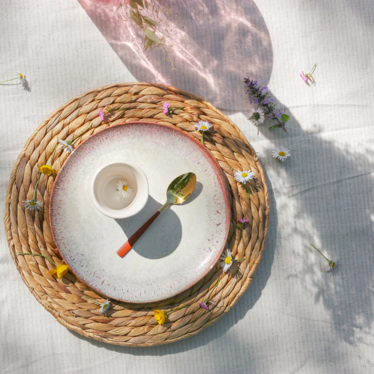 EC-AG6ASPM Lot de 6 assiettes à dessert, Agate