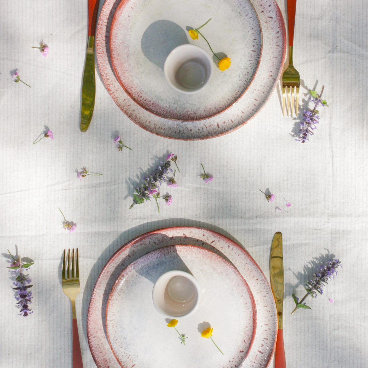 EC-AGSERV24 Service à vaisselle 24 pièces, Agate