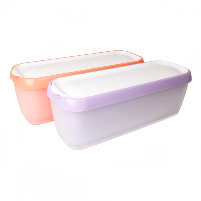 EC-GEL2BACS Lot de 2 bacs à glace, Gelatéria EC-GEL2BACS Lot de 2 bacs à glace, Gelatéria