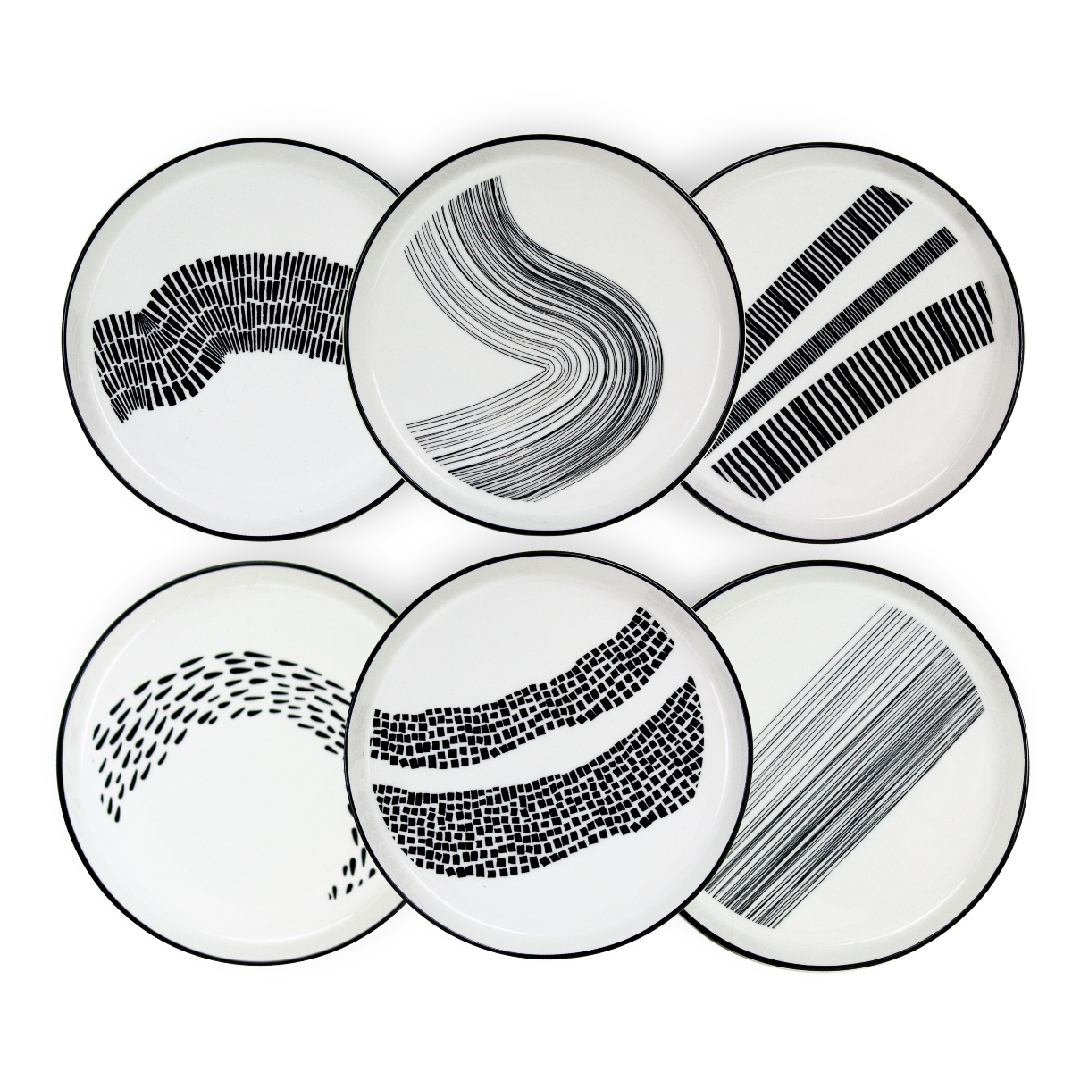 EC-YUSERV18 Service d'assiettes et bols 18 pièces, Yucatan