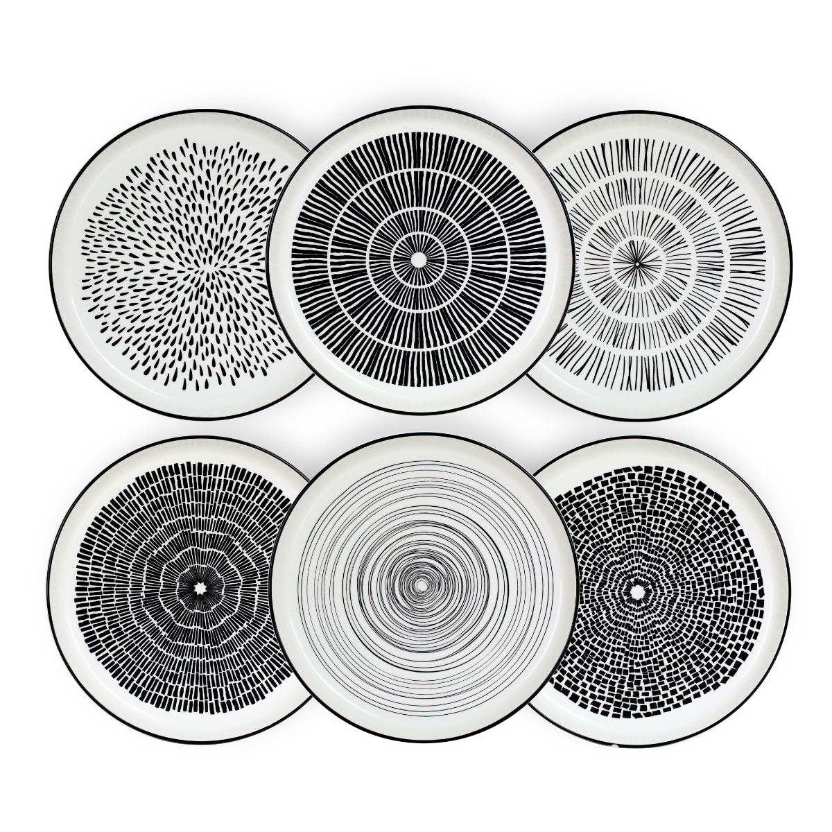 EC-YUSERV55 Service à vaisselle complet 55 pièces, Yucatan