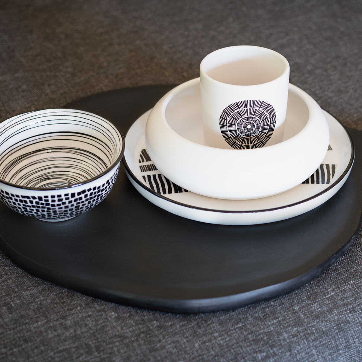 EC-YUSERV55 Service à vaisselle complet 55 pièces, Yucatan