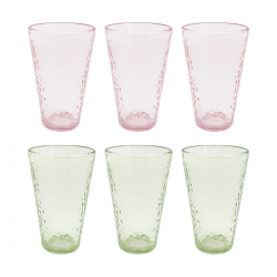 EC-BLO6VERGM Lot de 6 grands verres, BLOOM EC-BLO6VERGM Lot de 6 grands verres, BLOOM