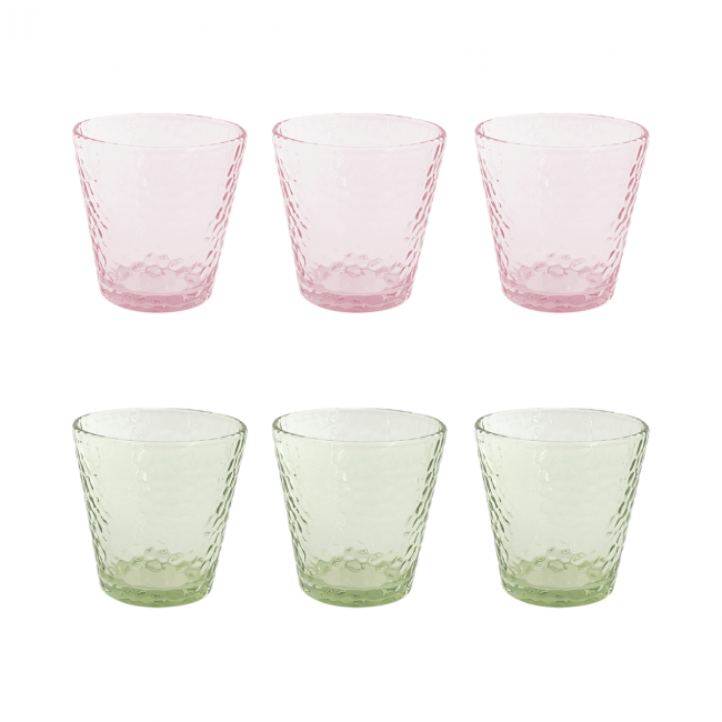 EC-BLO6VERPM Lot de 6 petits verres, BLOOM EC-BLO6VERPM Lot de 6 petits verres, BLOOM