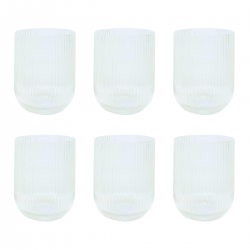 EC-AZU6VERPM Lot de 6 verres à eau, AZULI EC-AZU6VERPM Lot de 6 verres à eau, AZULI