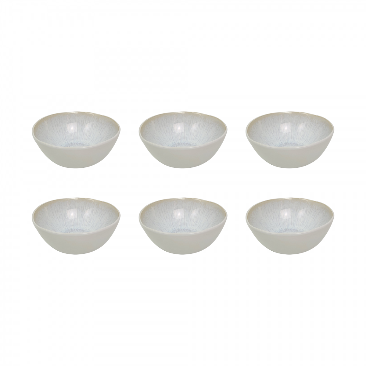 EC-NUBSERV18 Service d'assiettes et bols 18 pièces, NUAGE