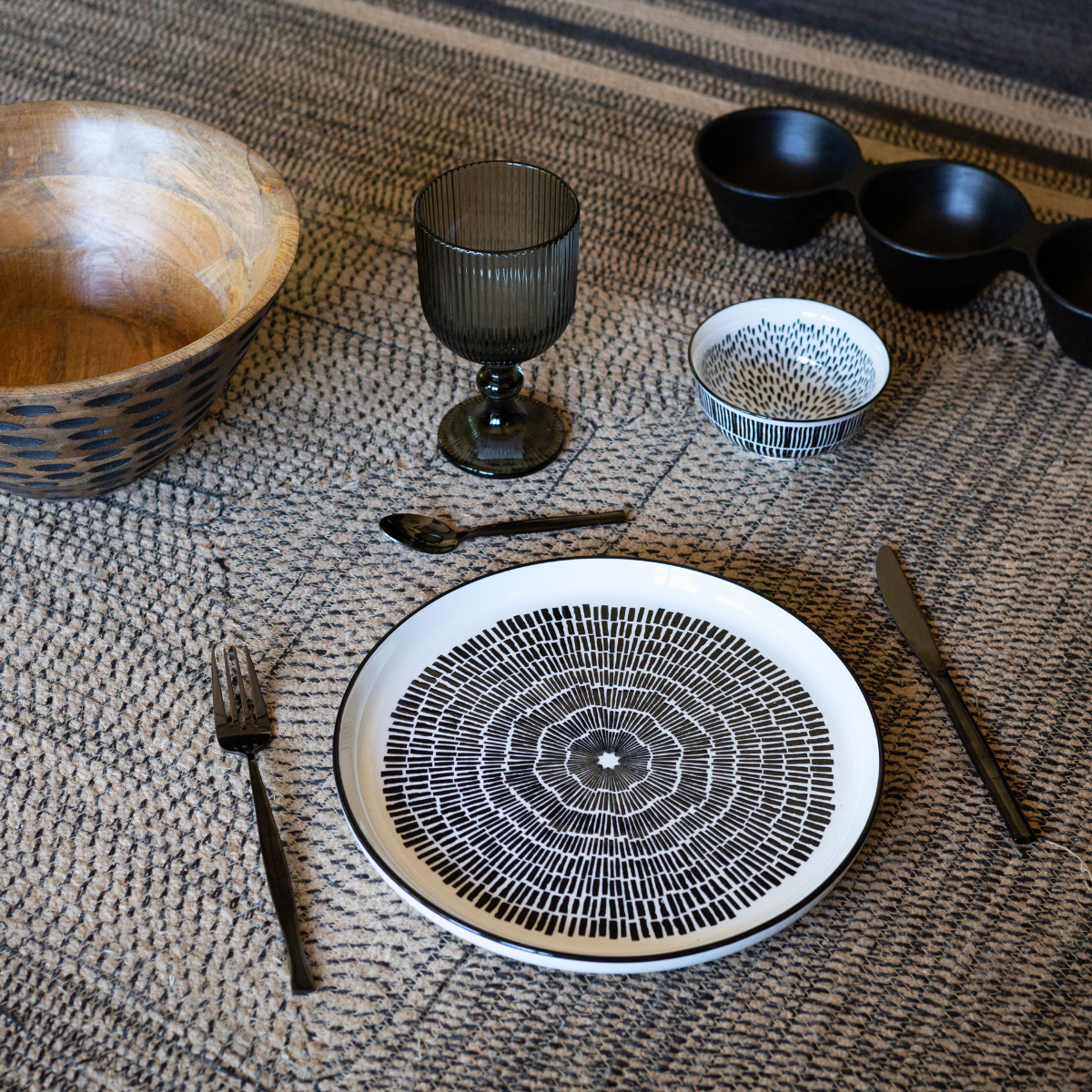 EC-YUMEN24 Ménagère 24 couverts, YUCATAN