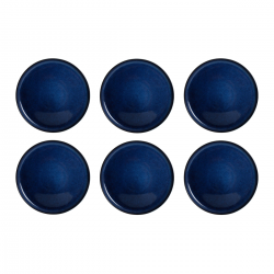 EC-BM6ASGM Lot de 6 grandes assiettes, BLUE MOON EC-BM6ASGM Lot de 6 grandes assiettes, BLUE MOON
