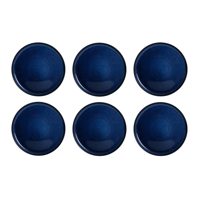 EC-BM6ASGM Lot de 6 grandes assiettes, BLUE MOON EC-BM6ASGM Lot de 6 grandes assiettes, BLUE MOON