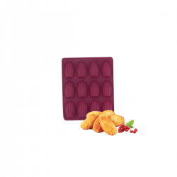 EC-CAFMAD12 Moule pour 12 minis madeleines EC-CAFMAD12 Moule pour 12 minis madeleines
