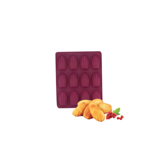 EC-CAFMAD12 Moule pour 12 minis madeleines EC-CAFMAD12 Moule pour 12 minis madeleines