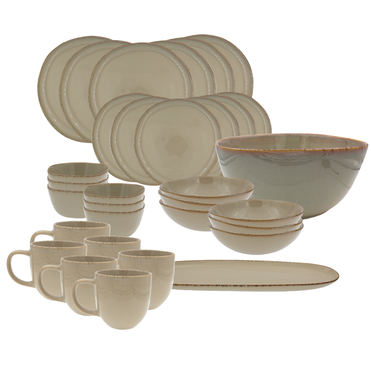 EC-DUNSERV32 Service de table 32 pièces, DUNE