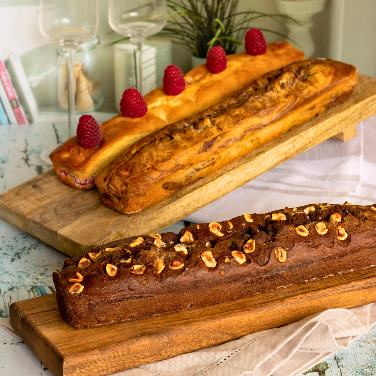 EC-FPCAKES Moule pour 3 cakes en silicone