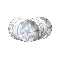 EC-YOKOSERV18 - Service d'assiettes et bols 18 pièces, YOKOTE EC-YOKOSERV18 - Service d'assiettes et bols 18 pièces, YOKOTE