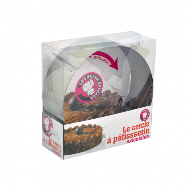 BG-CEREXT Cercle à gâteau extensible, Mes Beaux Gâteaux BG-CEREXT Cercle à gâteau extensible, Mes Beaux Gâteaux