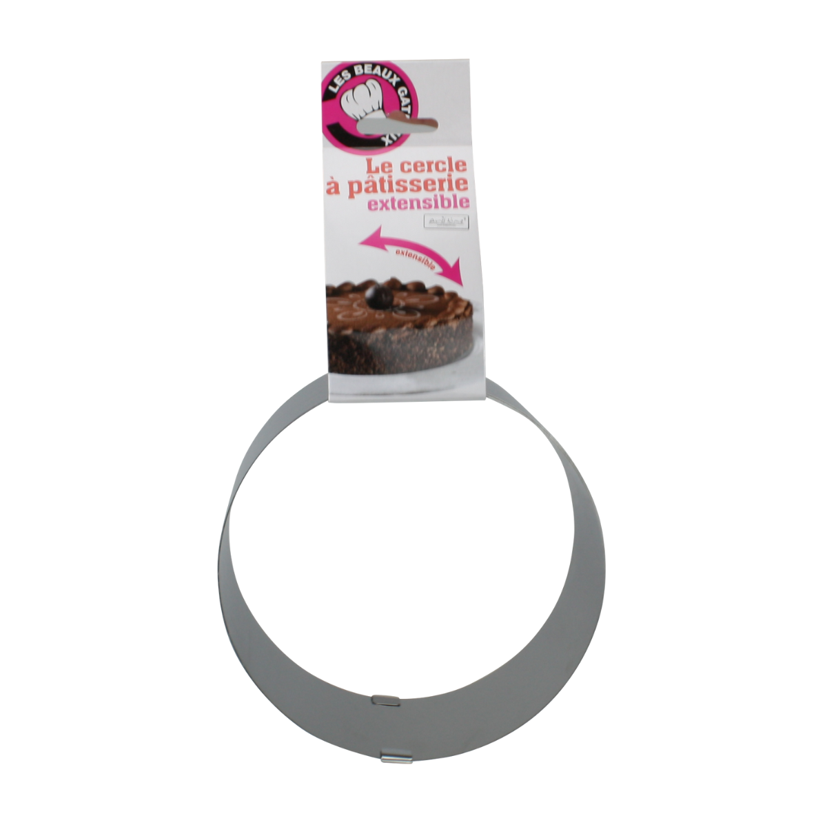 BG-CEREXT Cercle à gâteau extensible, Mes Beaux Gâteaux