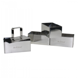 Set de 4 cercles à dresser rectangulaires