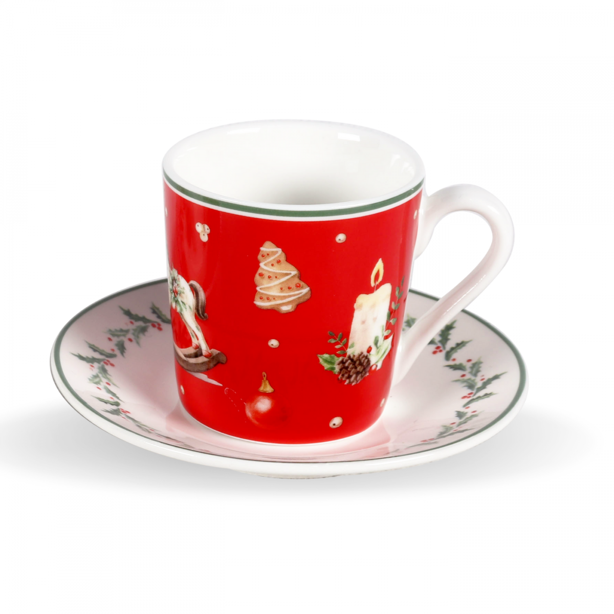 Lot de 6 Tasses, SOUVENIRS D'ANTAN