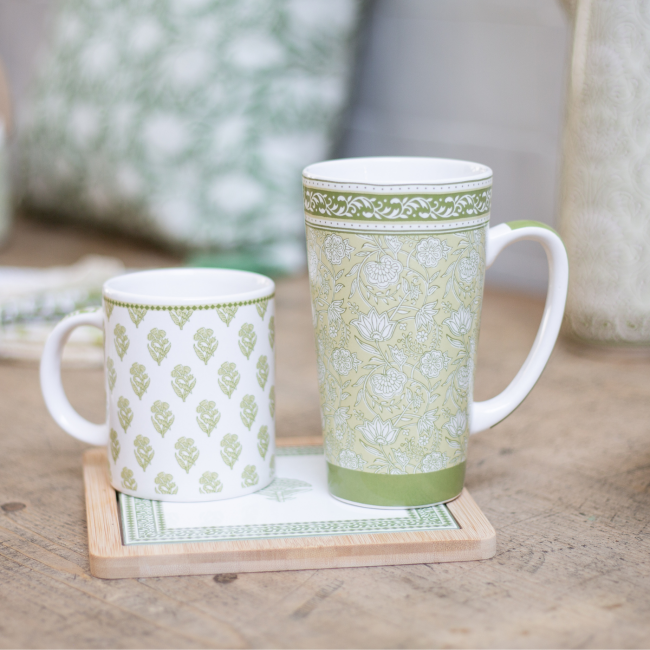 Lot de 2 grands mugs, SOLIMAN Lot de 2 grands mugs, SOLIMAN