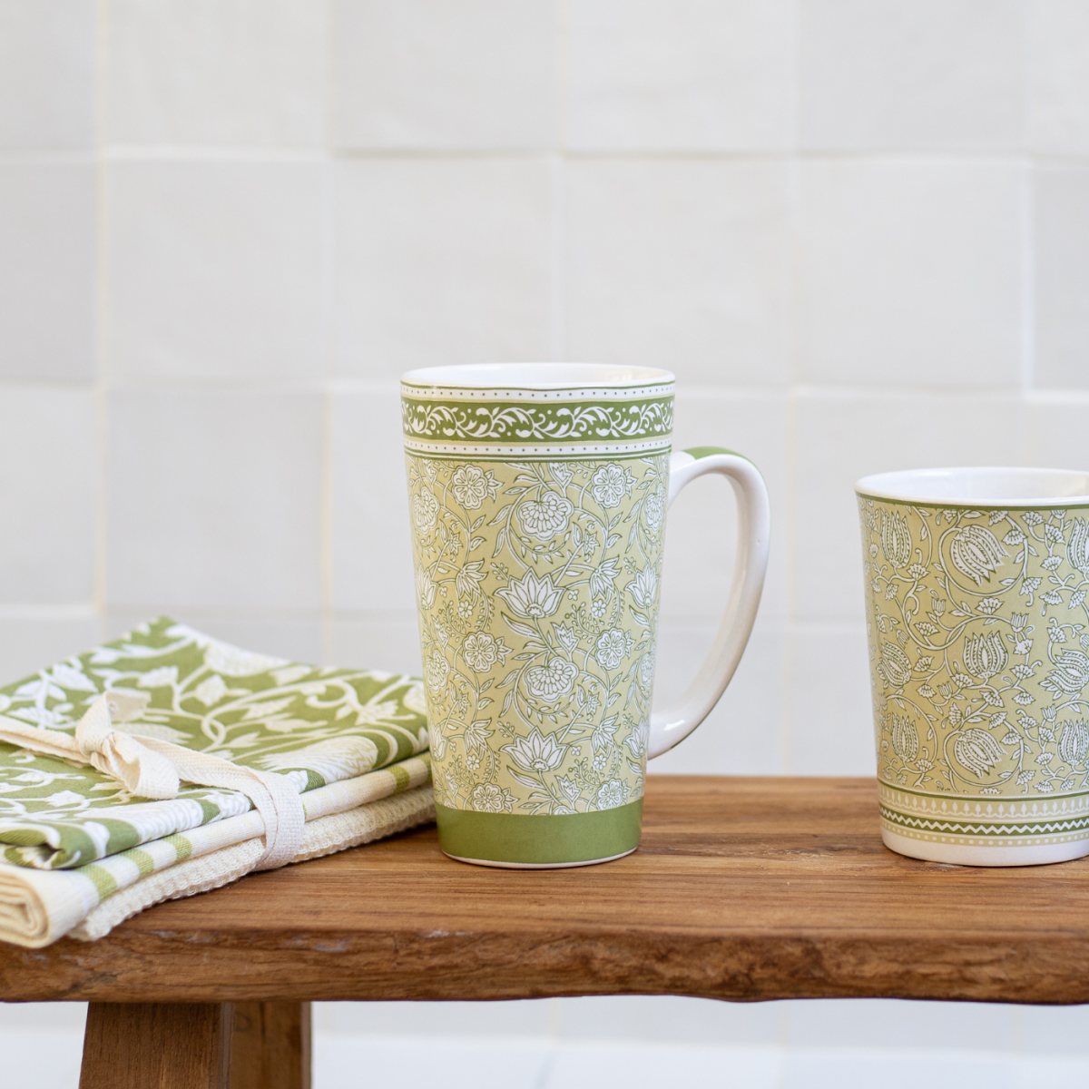 Lot de 6 mugs, SOLIMAN