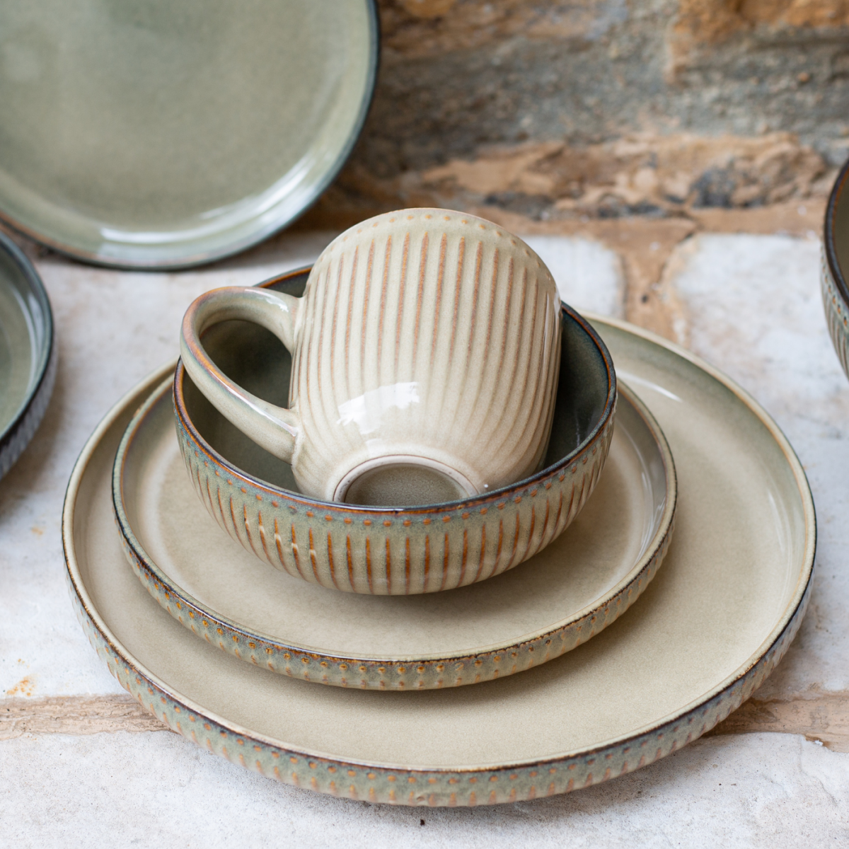 Lot de 6 bols médiums, TERRALHA