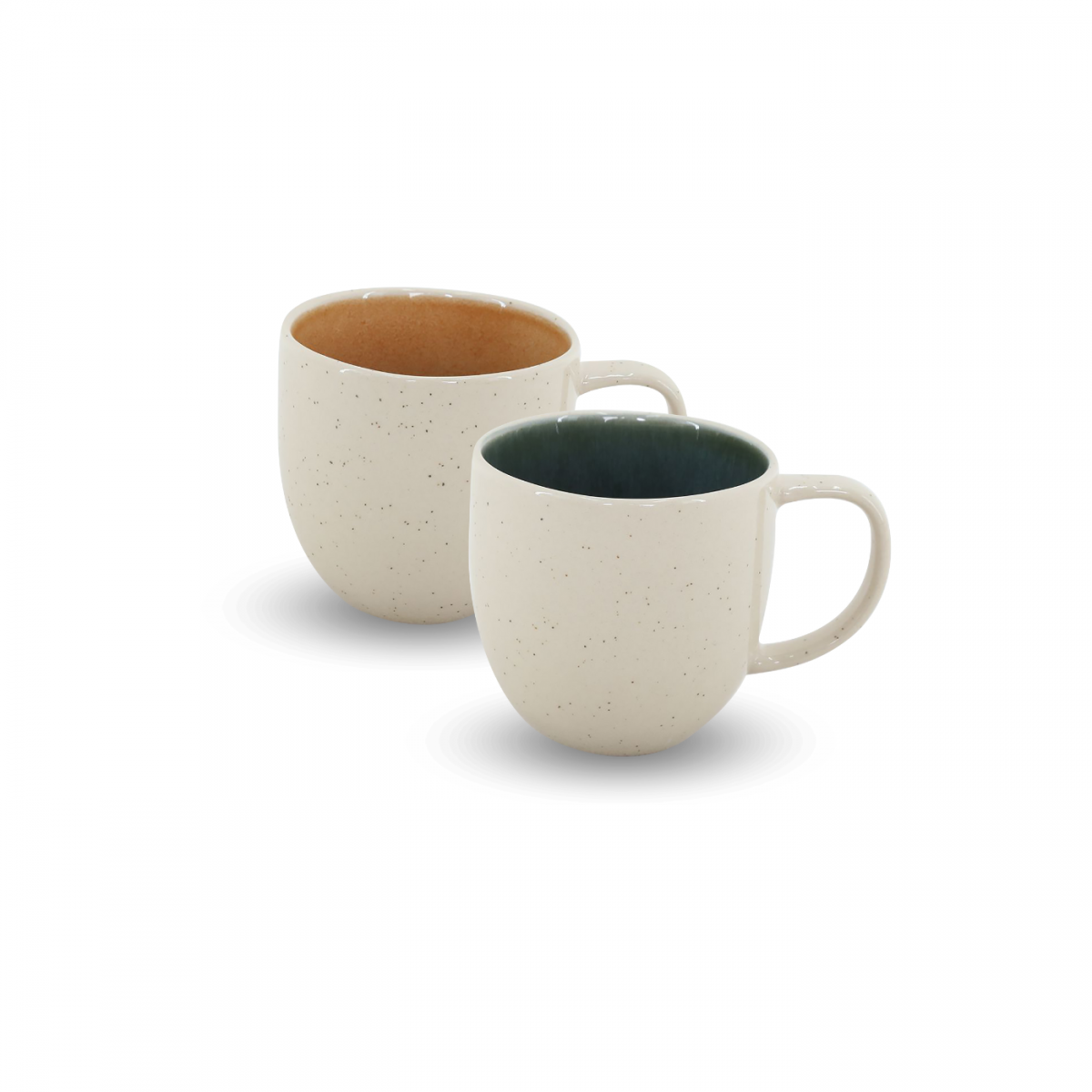 Lot de 6 mugs, CORALIA