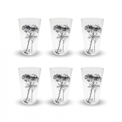 Set de 6 verres, Villa Les Pins Set de 6 verres, Villa Les Pins