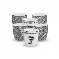 Lot de 6 gobelets, Villa Les Pins Lot de 6 gobelets, Villa Les Pins
