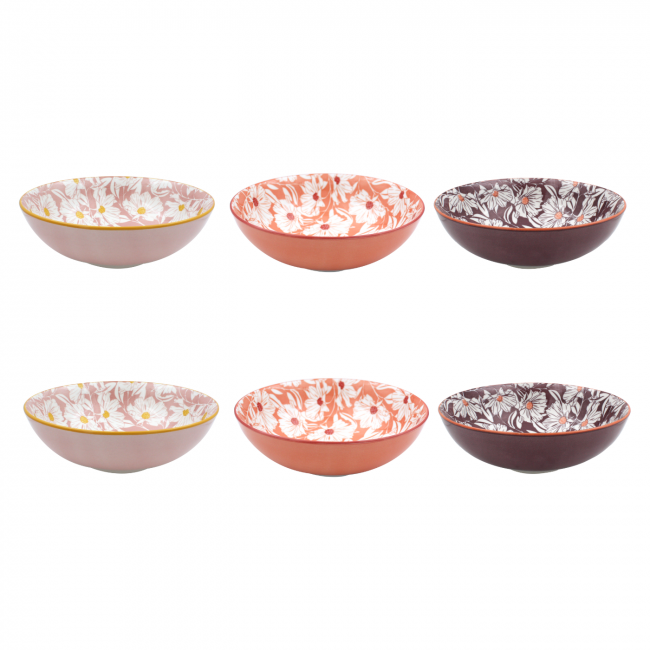 Lot de 6 assiettes creuses, OPHELIA Lot de 6 assiettes creuses, OPHELIA
