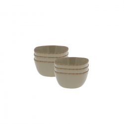 Lot de 6 petits bols, DUNE Lot de 6 petits bols, DUNE
