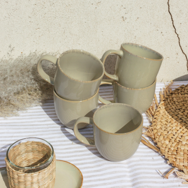 Lot de 6 mugs, DUNE Lot de 6 mugs, DUNE