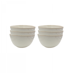 Lot de 6 petits bols, COTON Lot de 6 petits bols, COTON