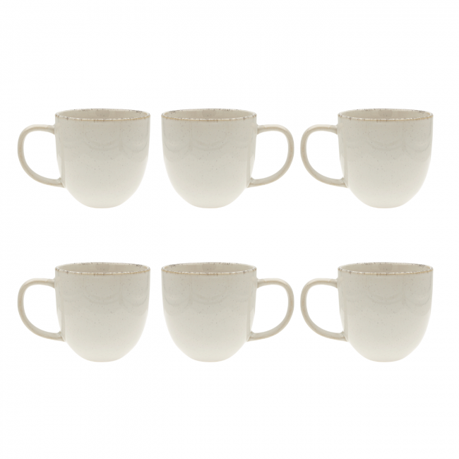 Lot de 6 mugs, COTON Lot de 6 mugs, COTON