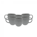 Lot de 6 mugs, GALET