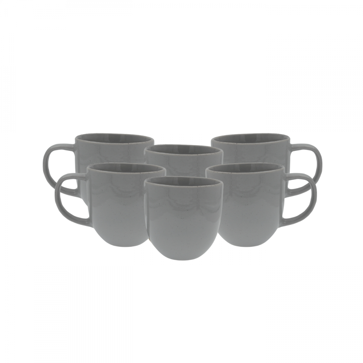Lot de 6 mugs, GALET