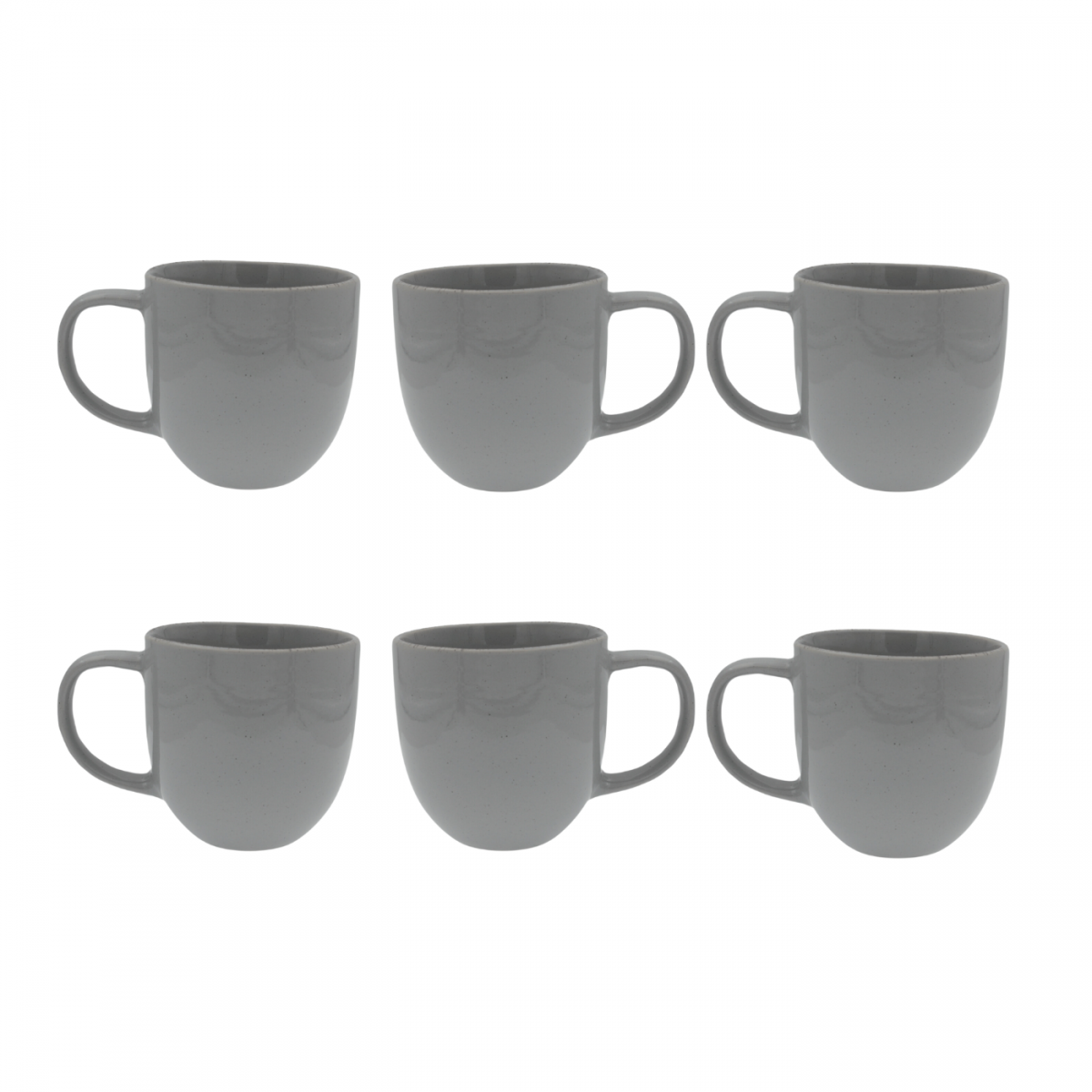 Lot de 6 mugs, GALET